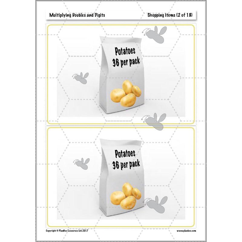 PlanBee Multiplying Doubles & Digits - Complete Year 4 Maths Plans & Resources