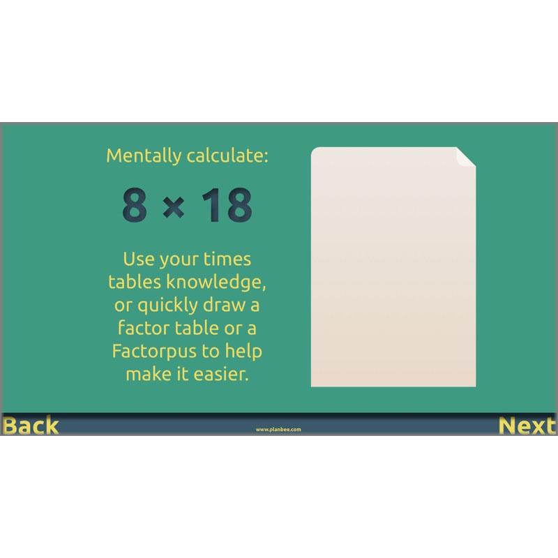 PlanBee Multiplying Doubles & Digits - Complete Year 4 Maths Plans & Resources