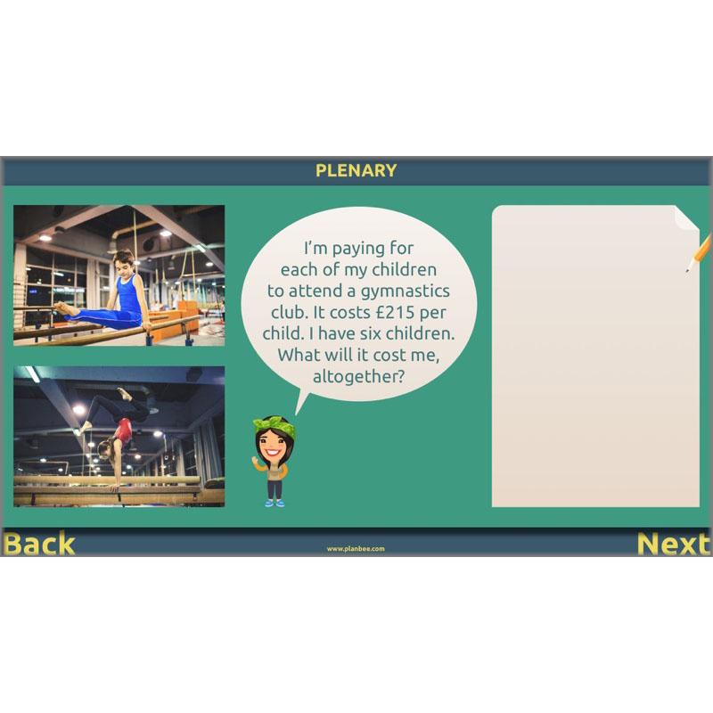 PlanBee Multiplying Doubles & Digits - Complete Year 4 Maths Plans & Resources