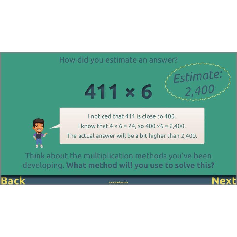 PlanBee Multiplying Doubles & Digits - Complete Year 4 Maths Plans & Resources