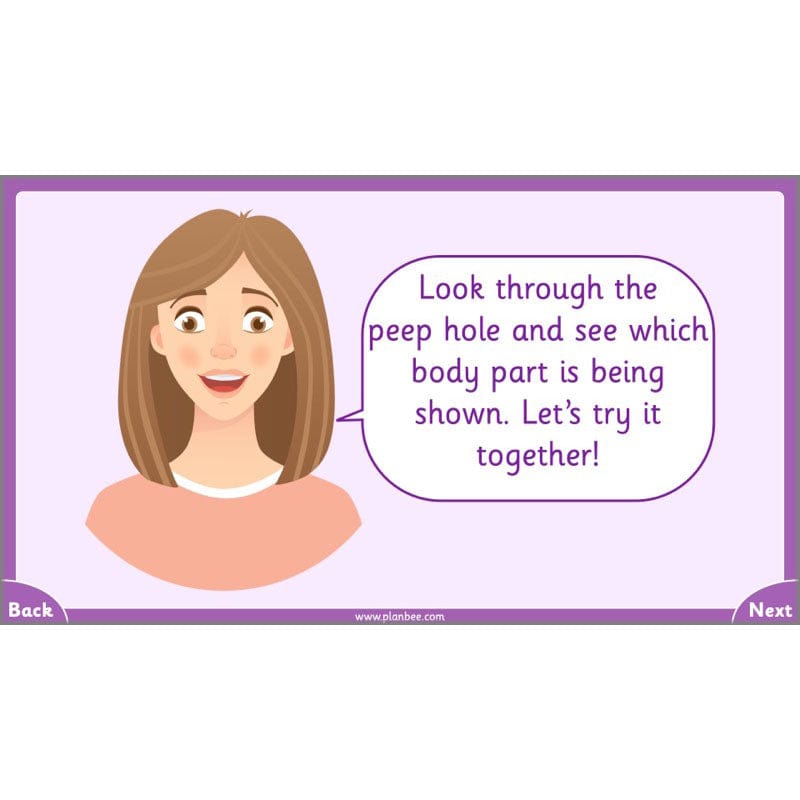 PlanBee Parts of the Body KS1 Science lessons by PlanBee