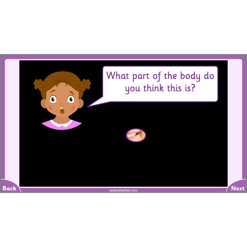 PlanBee Parts of the Body KS1 Science lessons by PlanBee