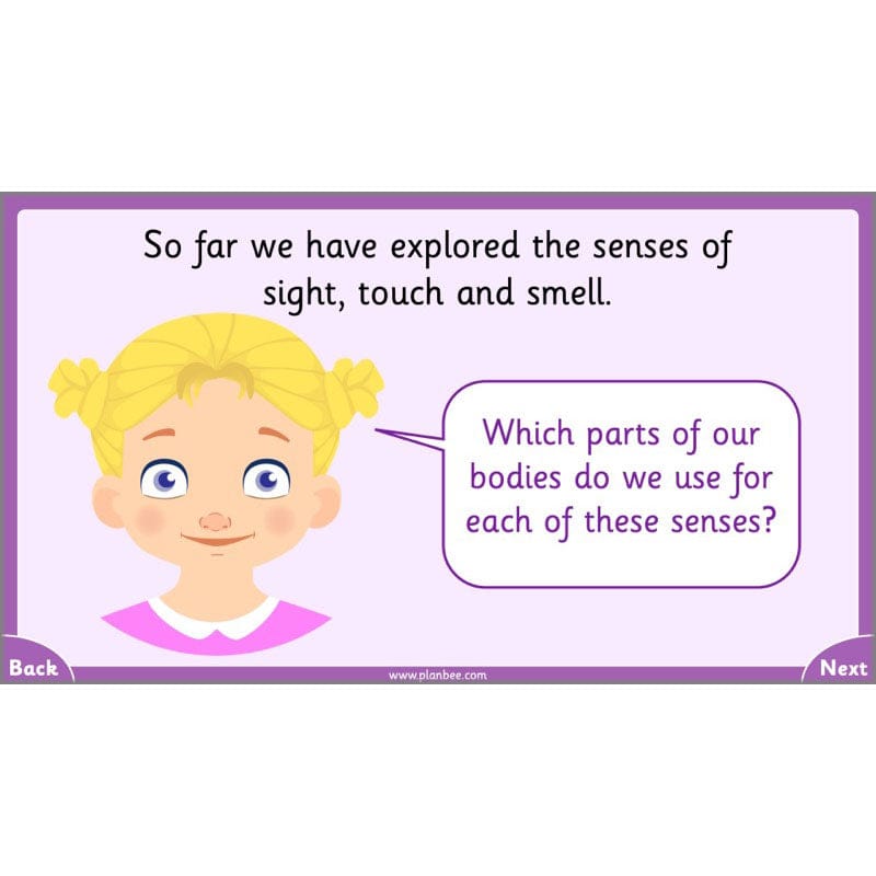 PlanBee Parts of the Body KS1 Science lessons by PlanBee