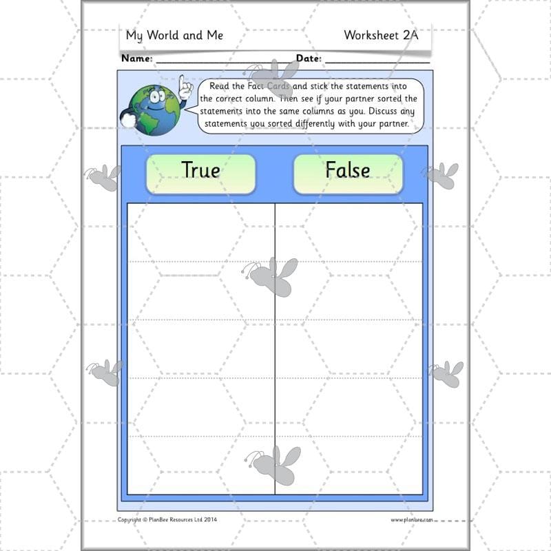 PlanBee My World and Me: Primary Geography Plans for KS1 Year 1 & Year 2