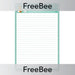 PlanBee Nativity Writing Frames | PlanBee FreeBees