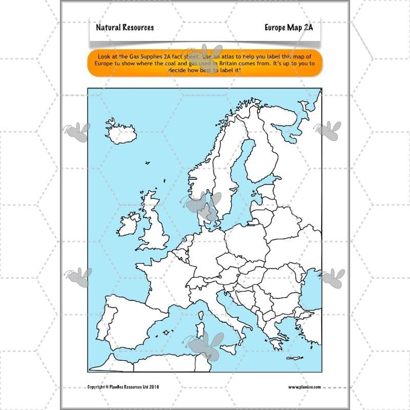 PlanBee UK Natural Resources – KS2 Geography lessons and activities