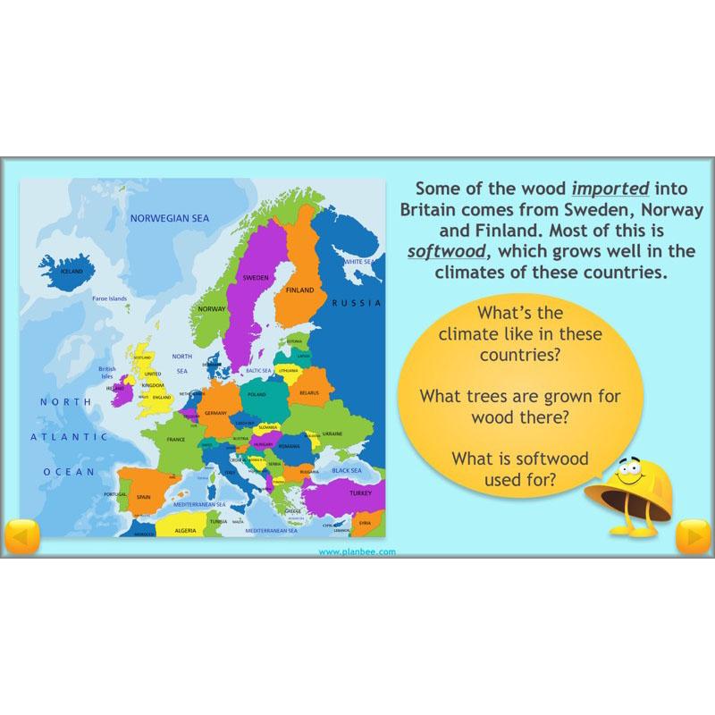 PlanBee UK Natural Resources – KS2 Geography lessons and activities