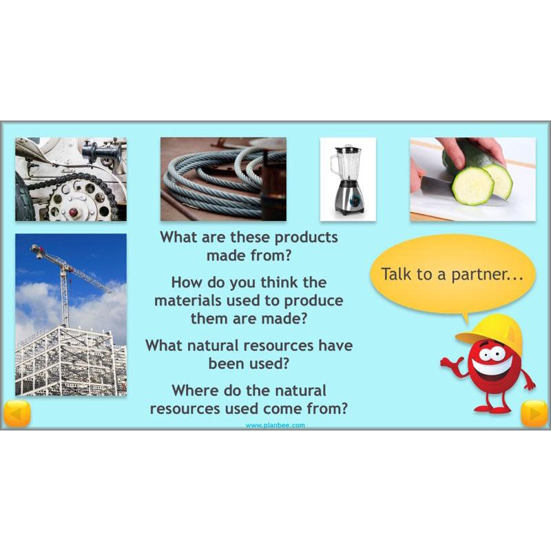 PlanBee UK Natural Resources – KS2 Geography lessons and activities