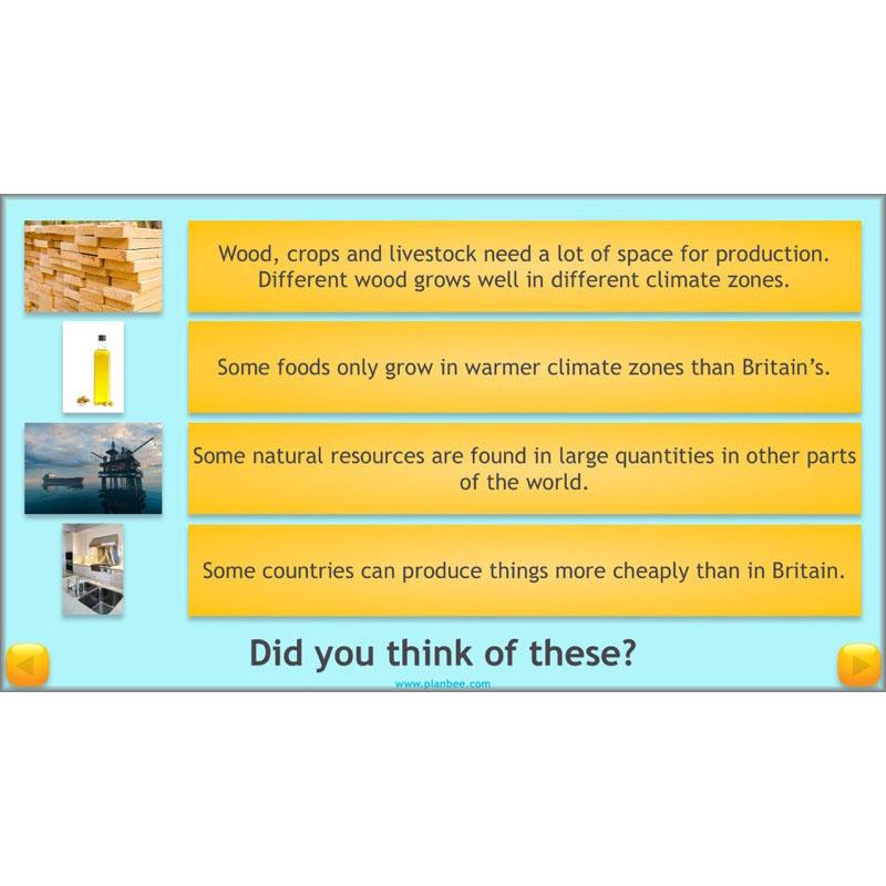 PlanBee UK Natural Resources – KS2 Geography lessons and activities