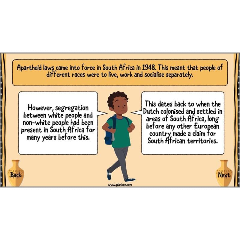 PlanBee Nelson Mandela KS2 lessons by PlanBee