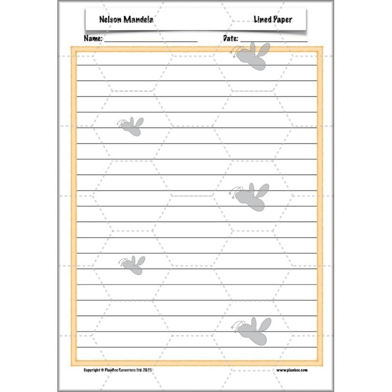 PlanBee Nelson Mandela KS2 lessons by PlanBee