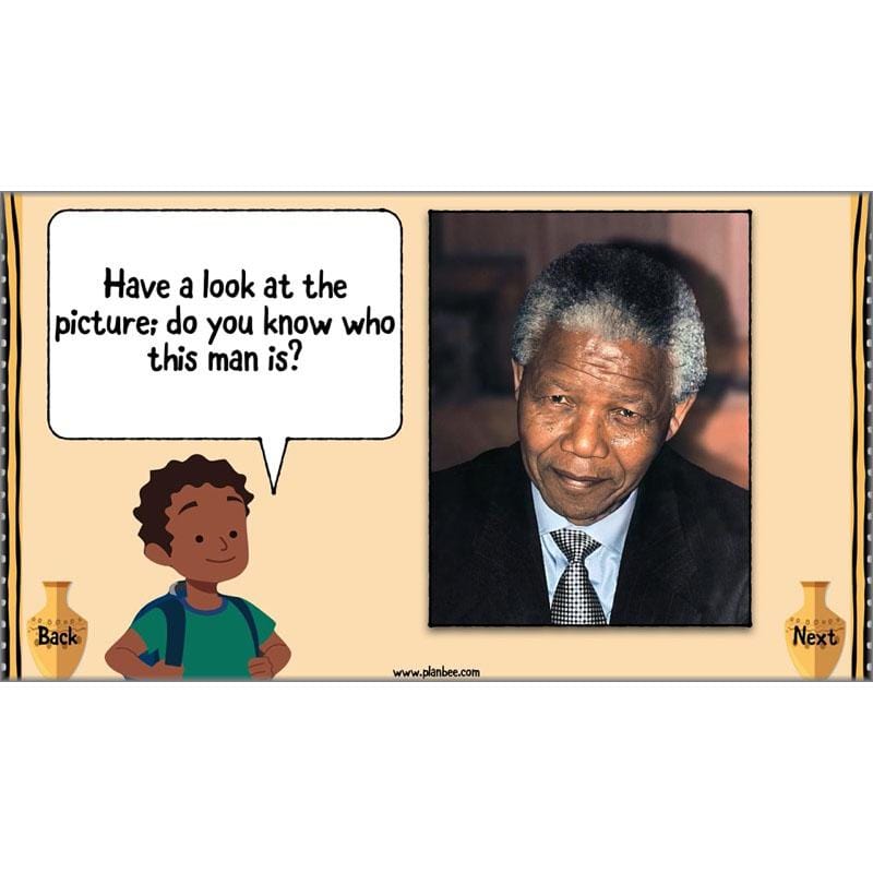 PlanBee Nelson Mandela KS2 lessons by PlanBee