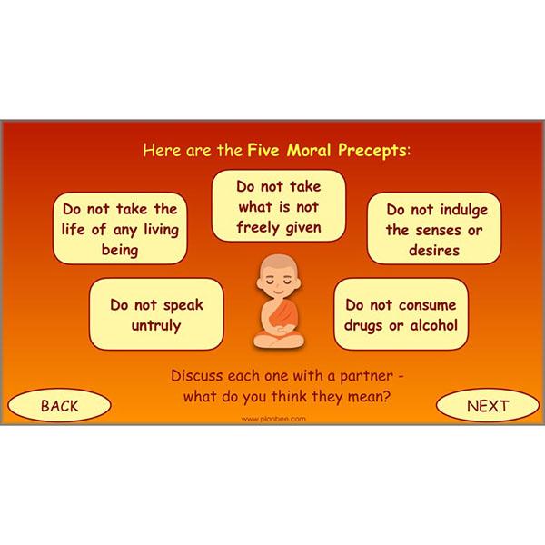 PlanBee Buddhist Worship and Beliefs - RE scheme of work for Y5/6