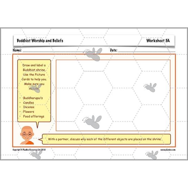 PlanBee Buddhist Worship and Beliefs - RE scheme of work for Y5/6