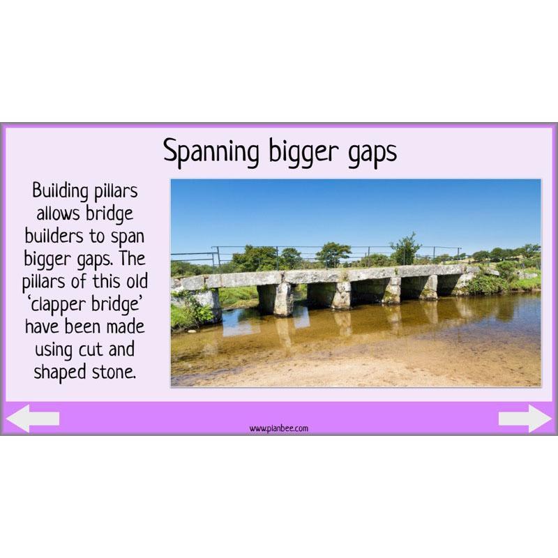 PlanBee Building Bridges: KS2 structures Design and Technology lessons