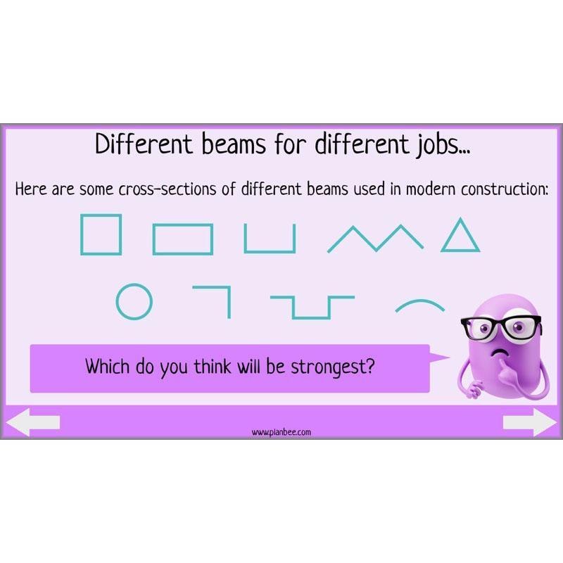 PlanBee Building Bridges: KS2 structures Design and Technology lessons