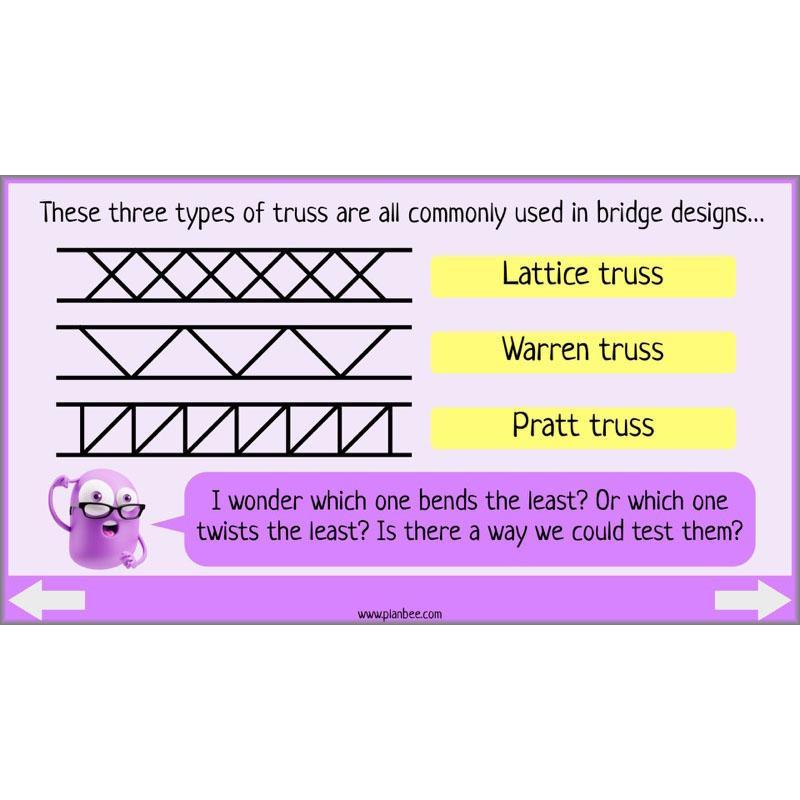 PlanBee Building Bridges: KS2 structures Design and Technology lessons