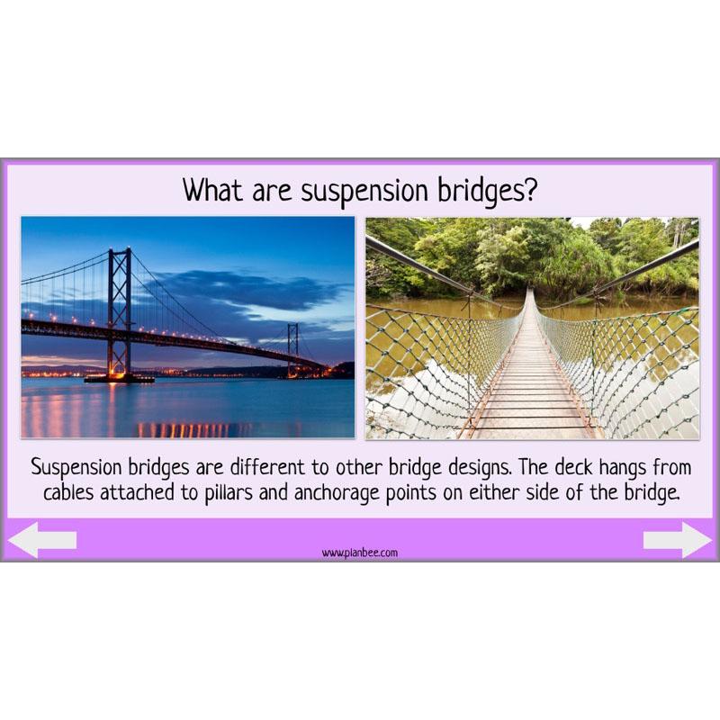 PlanBee Building Bridges: KS2 structures Design and Technology lessons
