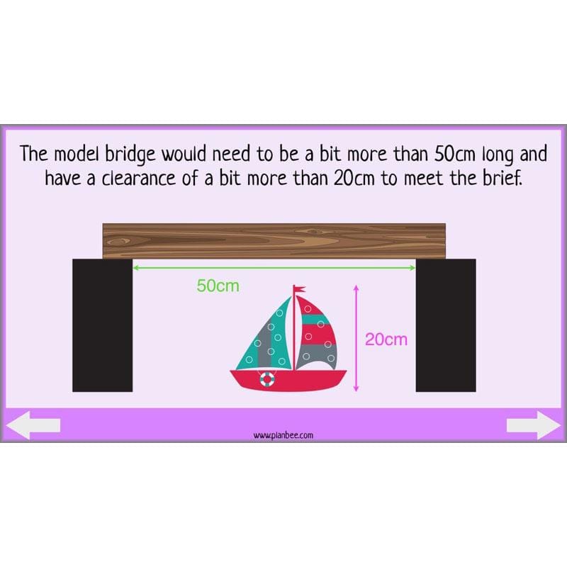 PlanBee Building Bridges: KS2 structures Design and Technology lessons