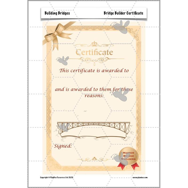 PlanBee Building Bridges: KS2 structures Design and Technology lessons