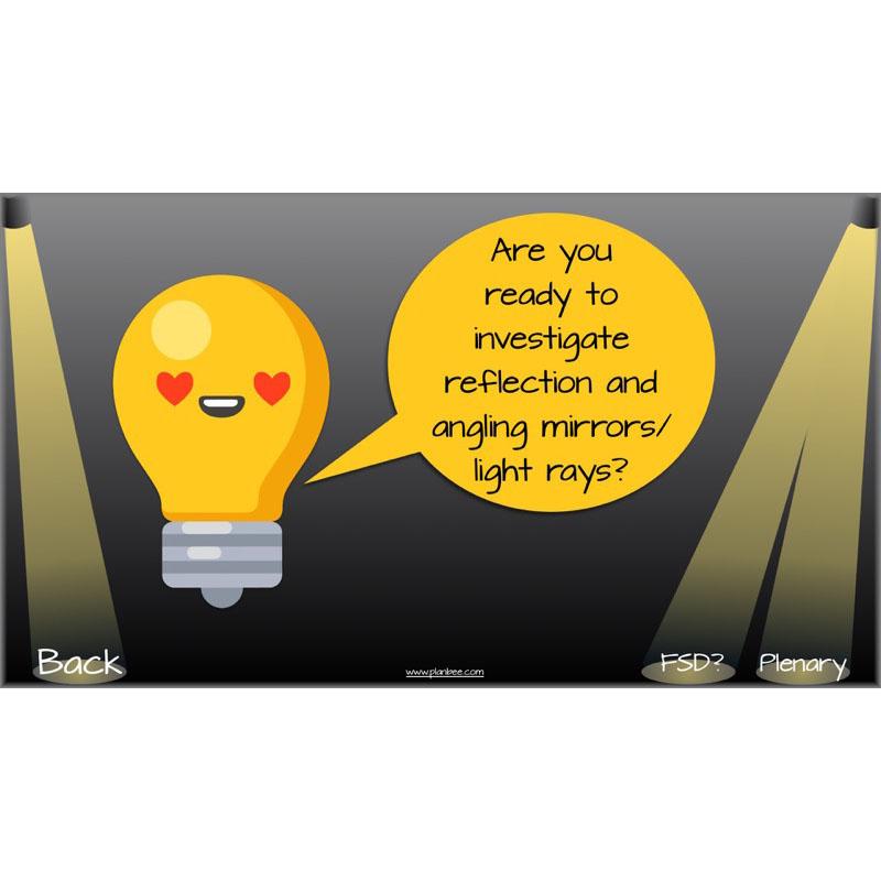 PlanBee Seeing Light KS2 Planning Pack | Year 6 Science Lessons
