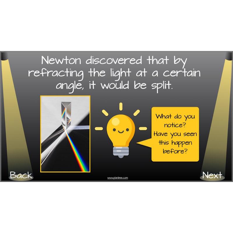 PlanBee Seeing Light KS2 Planning Pack | Year 6 Science Lessons