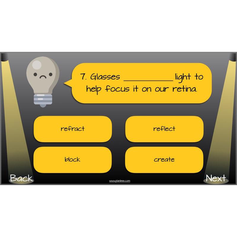 PlanBee Seeing Light KS2 Planning Pack | Year 6 Science Lessons