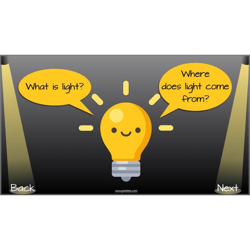 PlanBee Seeing Light KS2 Planning Pack | Year 6 Science Lessons