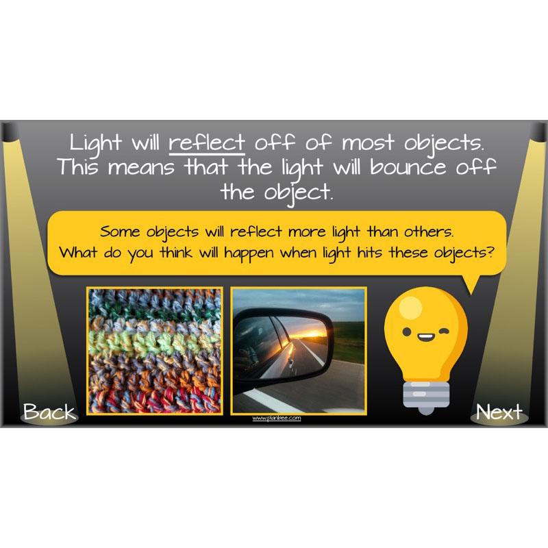 PlanBee Seeing Light KS2 Planning Pack | Year 6 Science Lessons