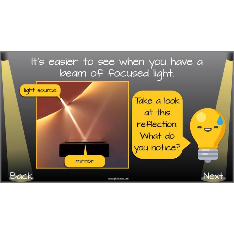 PlanBee Seeing Light KS2 Planning Pack | Year 6 Science Lessons