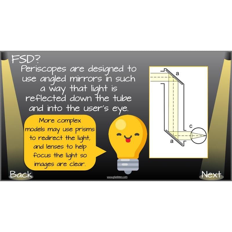 PlanBee Seeing Light KS2 Planning Pack | Year 6 Science Lessons
