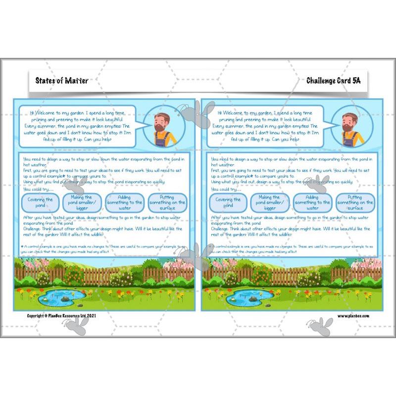 PlanBee States of Matter Year 4 KS2 Lesson Plans by PlanBee