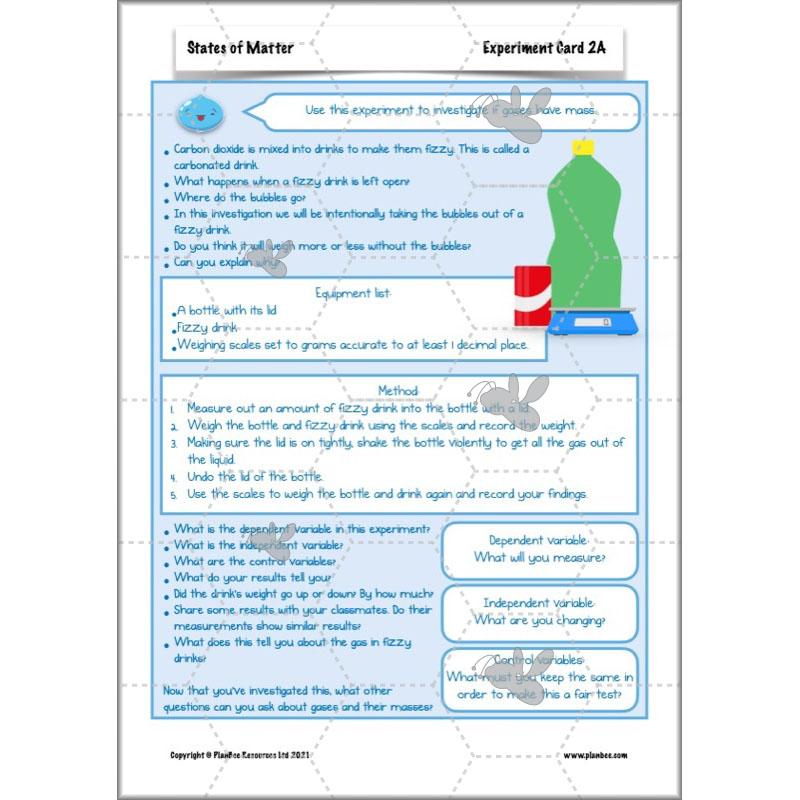 PlanBee States of Matter Year 4 KS2 Lesson Plans by PlanBee
