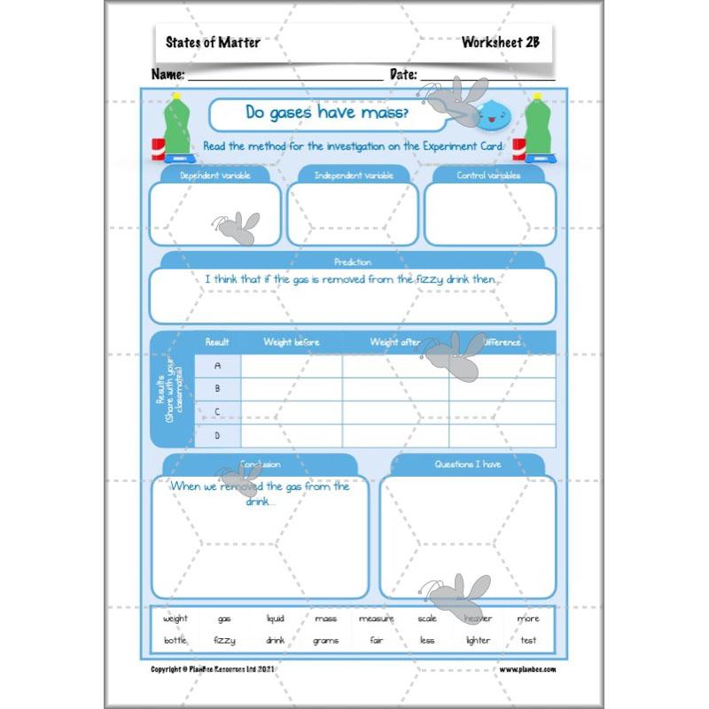PlanBee States of Matter Year 4 KS2 Lesson Plans by PlanBee