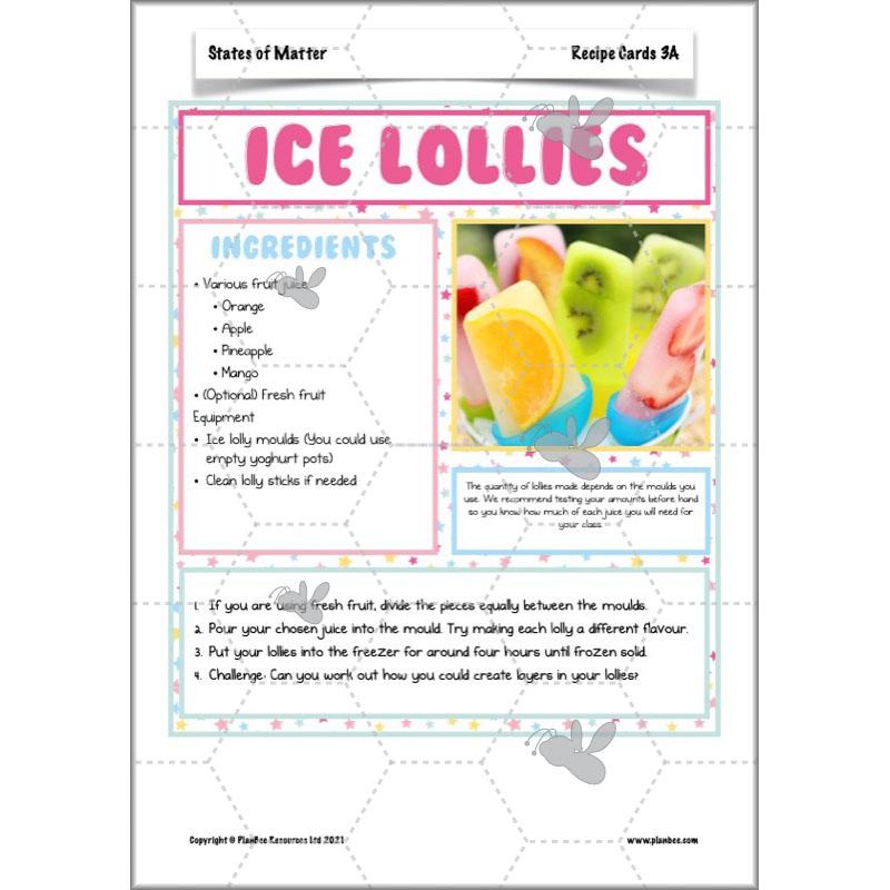 PlanBee States of Matter Year 4 KS2 Lesson Plans by PlanBee
