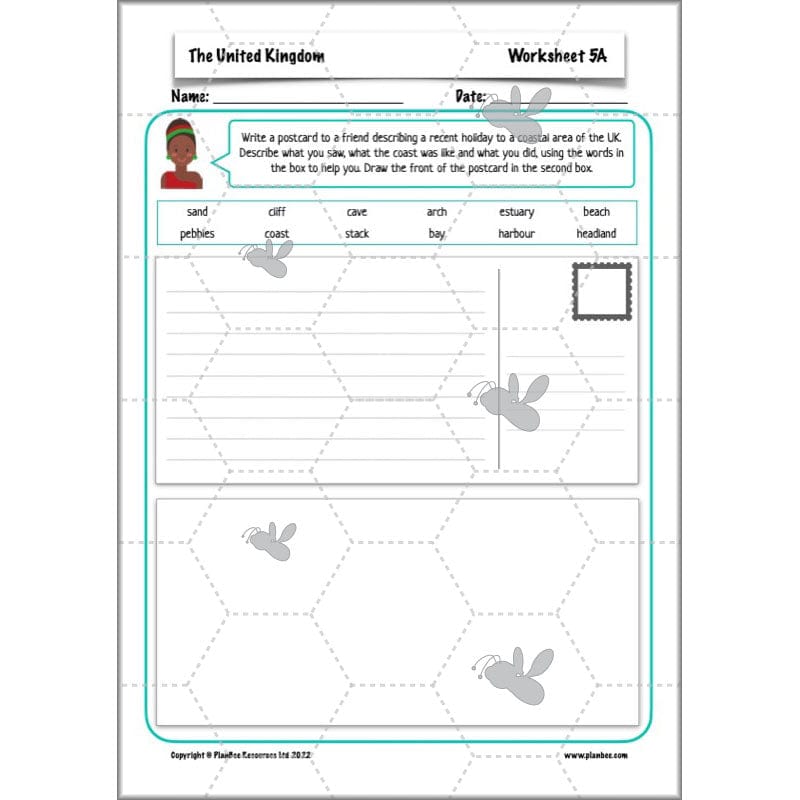 PlanBee The United Kingdom KS2 Planning Pack | Year 5 and Year 6 Geography