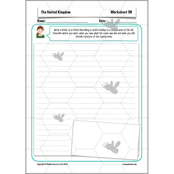 PlanBee The United Kingdom KS2 Planning Pack | Year 5 and Year 6 Geography