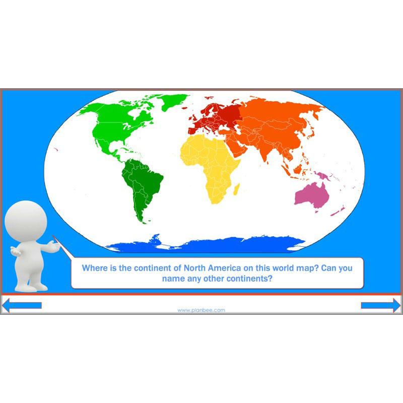 PlanBee North America KS2 Geography Lesson Pack by PlanBee