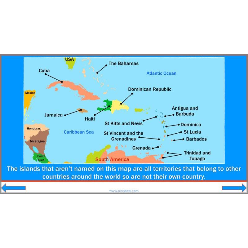 PlanBee North America KS2 Geography Lesson Pack by PlanBee