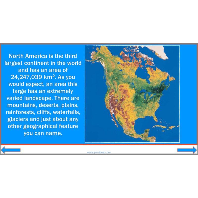 PlanBee North America KS2 Geography Lesson Pack by PlanBee