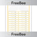 PlanBee FREE Number Bonds Rainbow Worksheet by PlanBee