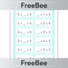 PlanBee FREE Number Bonds to 5 Worksheet by PlanBee