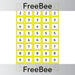 PlanBee Number Cards 1 - 100 | PlanBee FreeBees