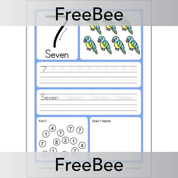 PlanBee Number Formation Worksheets Free PlanBee Resource