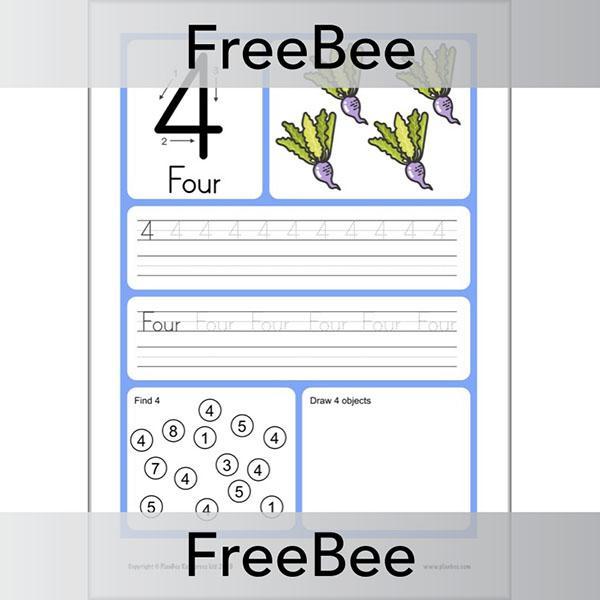 PlanBee Number Formation Worksheets Free PlanBee Resource