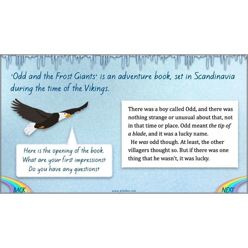 PlanBee Odd and the Frost Giants Planning Pack | KS2 English lessons