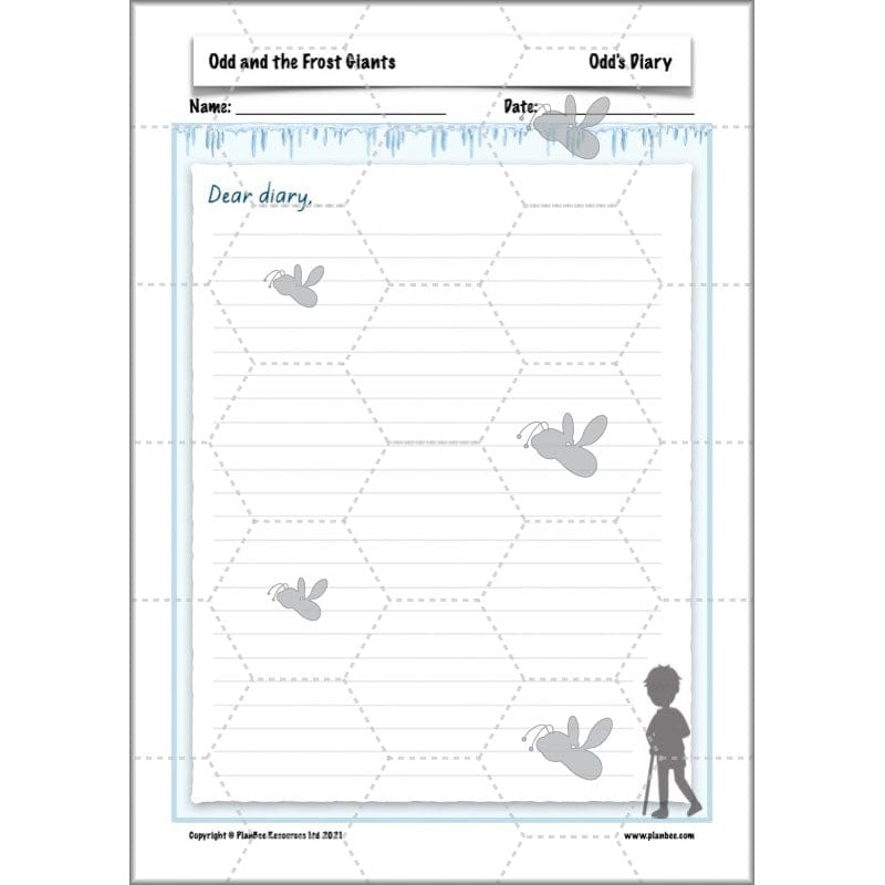 PlanBee Odd and the Frost Giants Planning Pack | KS2 English lessons
