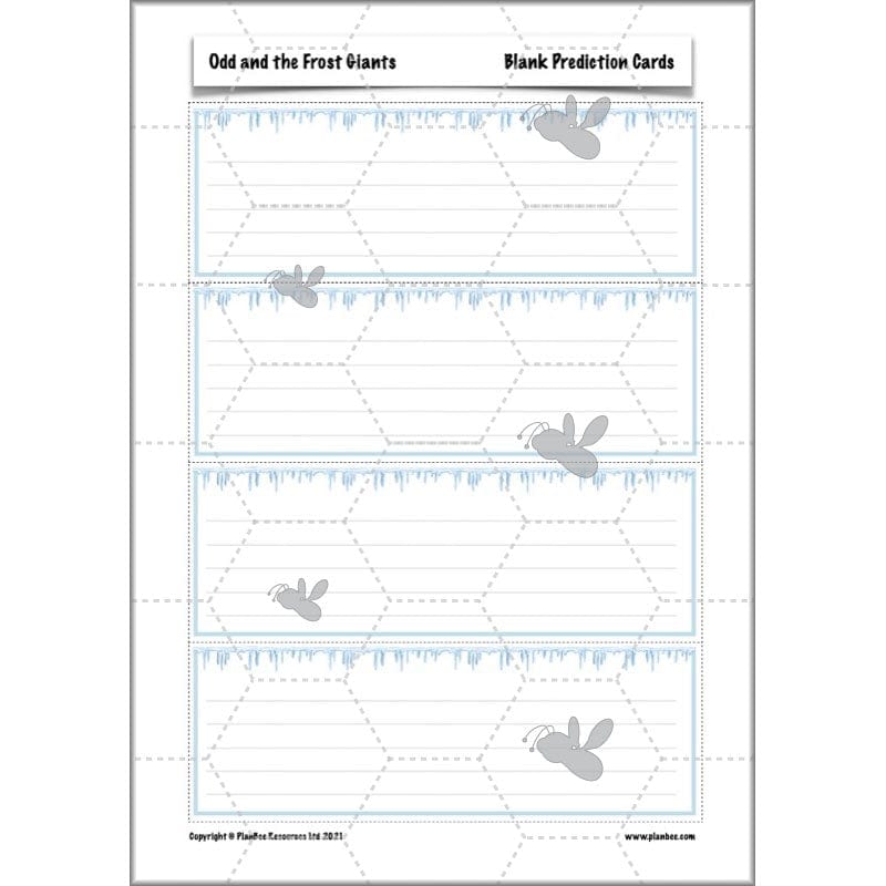 PlanBee Odd and the Frost Giants Planning Pack | KS2 English lessons