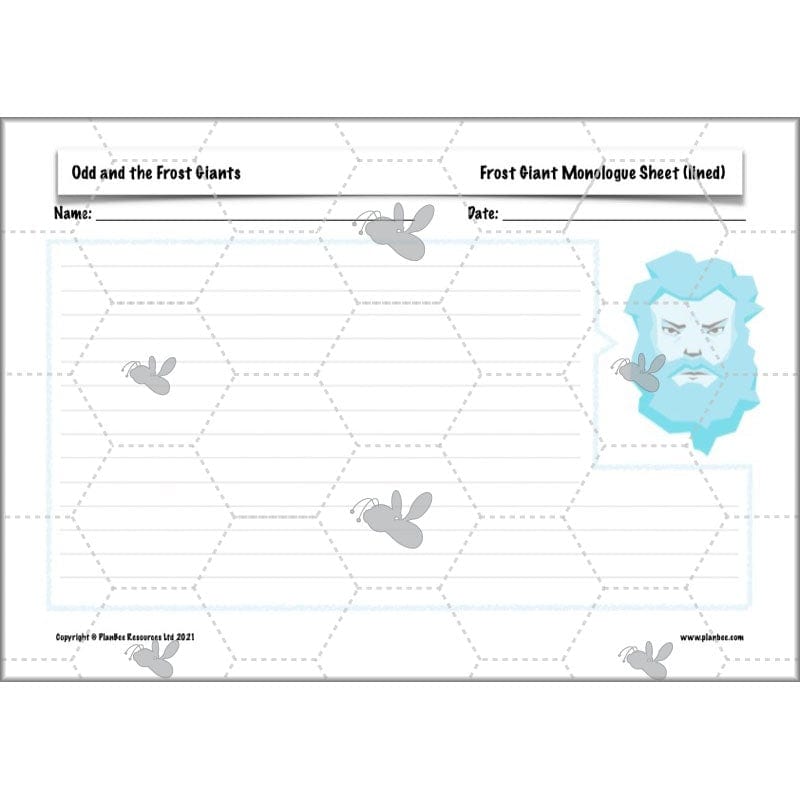 PlanBee Odd and the Frost Giants Planning Pack | KS2 English lessons