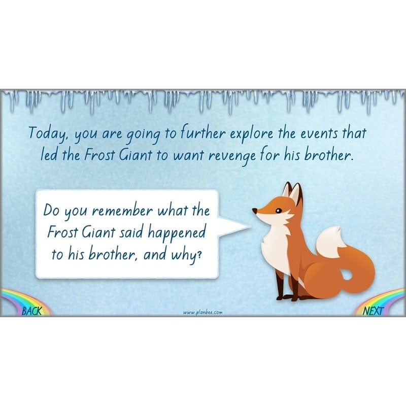 PlanBee Odd and the Frost Giants Planning Pack | KS2 English lessons